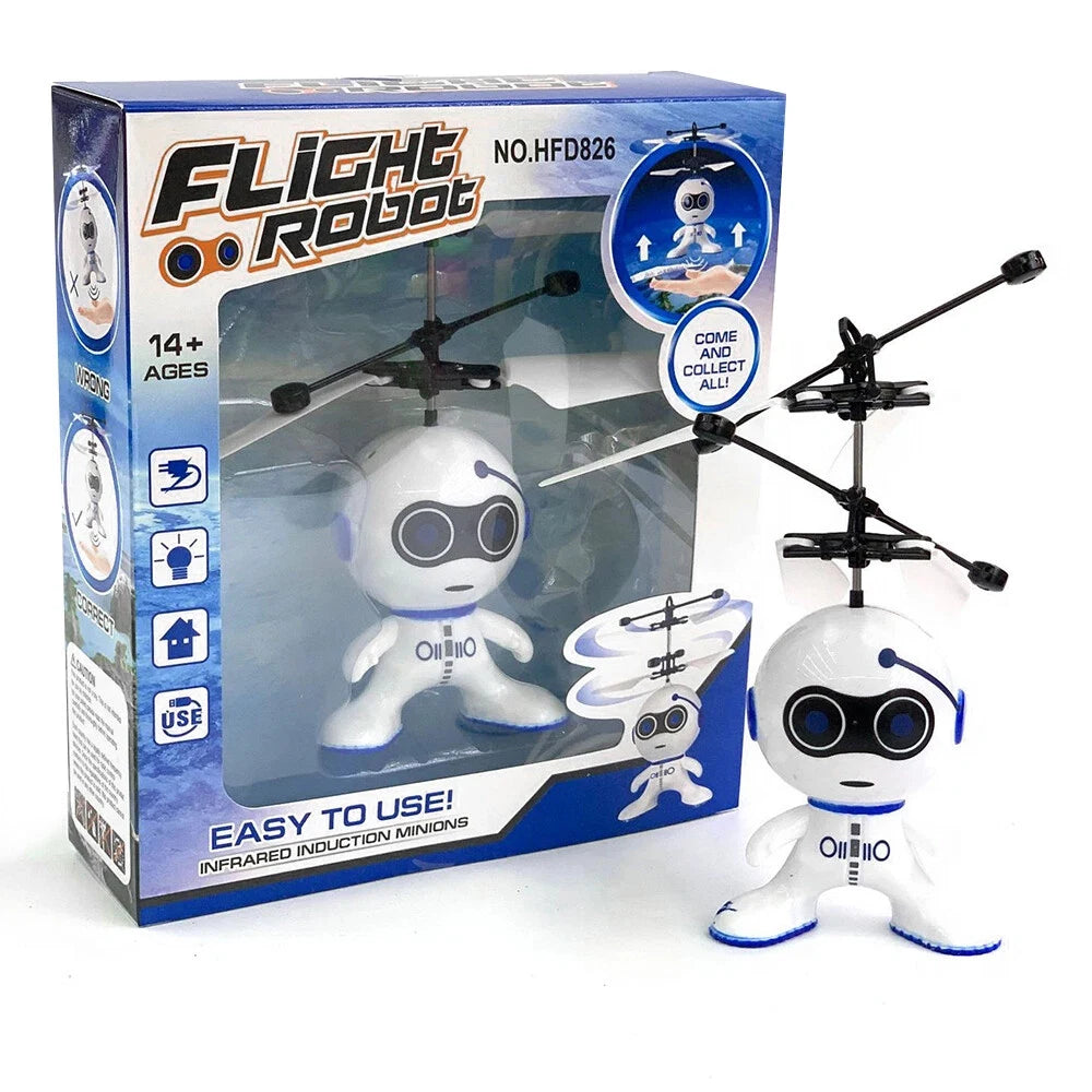 RC Airplane Infrared Induction USB Charging Plastic