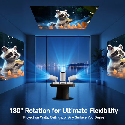 Magcubic HY300 Pro + Projector 4K 720P With 5W Speaker