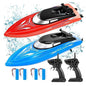2Pack RH701 RC Battery Boat 2.4Ghz 2