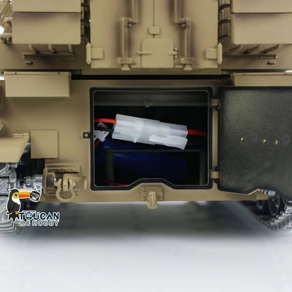 RC Military Tank HowitzerMetal Wheels Infrared