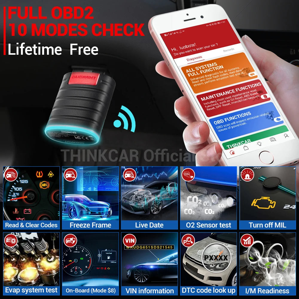 THINKCAR Thinkdiag Hot Version Full System All Car