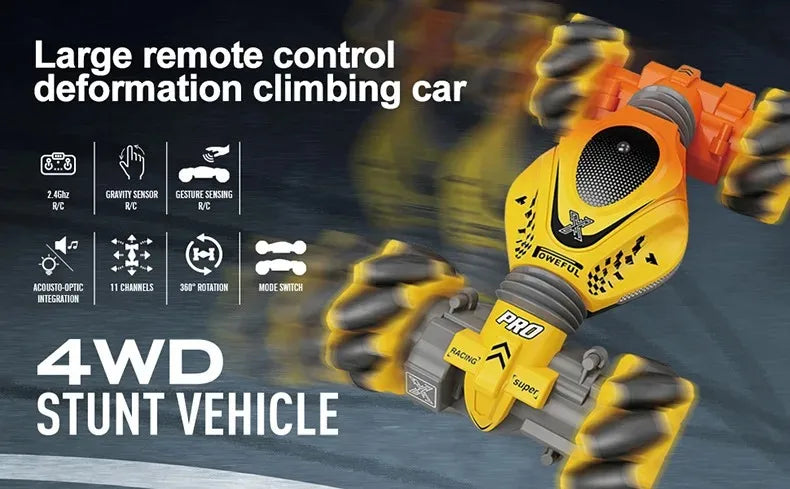 Newest 4WD RC Stunt Car with Battery