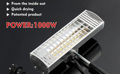 DATOUBOSS Portable Infrared Paint Curing Lamp 1000