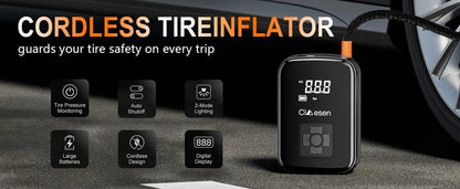 Car Wireless Air Pump 150PSI Portable Electric Tire I
