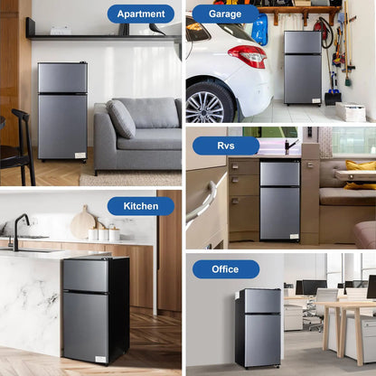 Mini Fridge with Freezer, 2.9 Cu.Ft Energy Saving