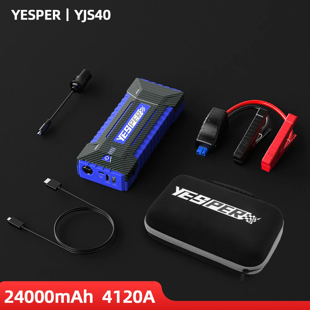 YESPER 4120A Car Jump Starter 26800mAh Power Ban