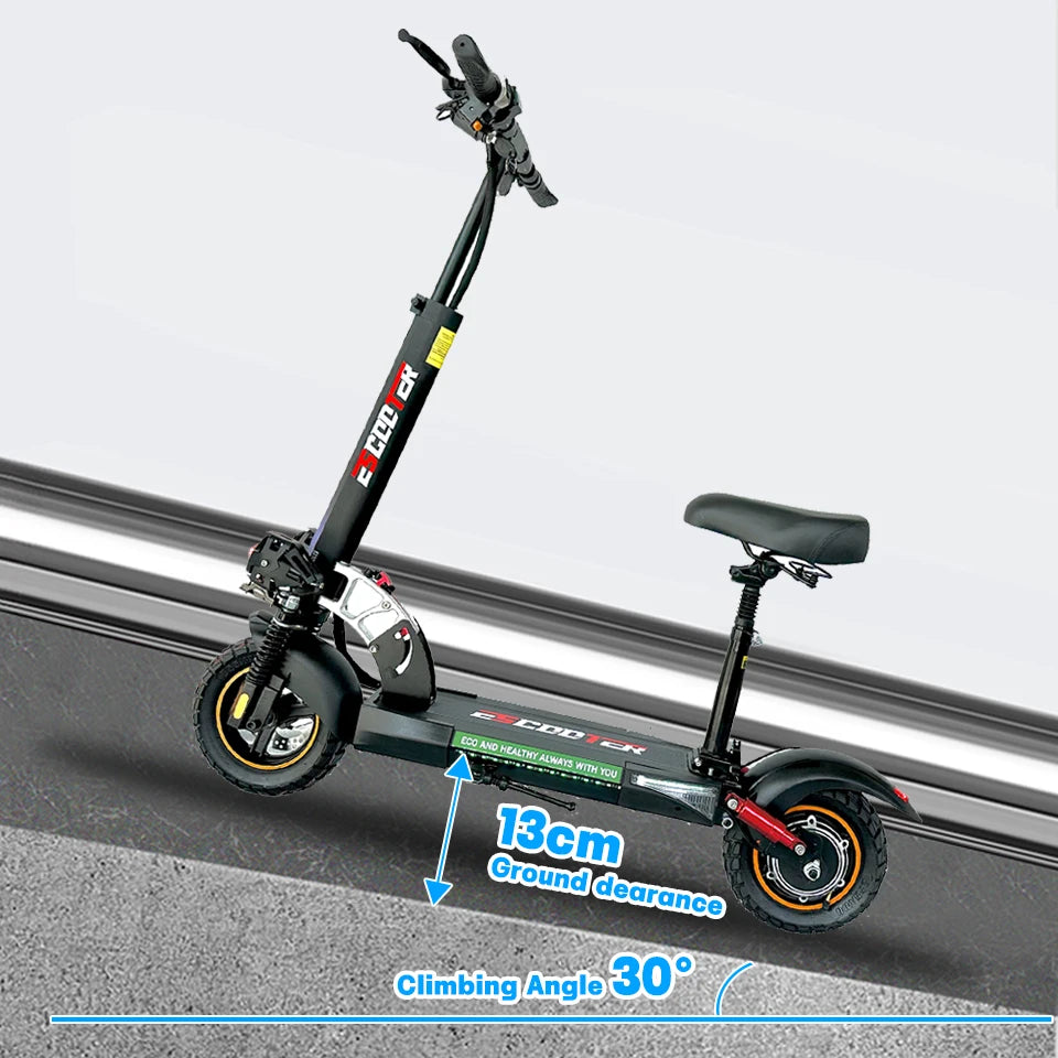 800W Powerful Electric Kick Scooter Anti-skid