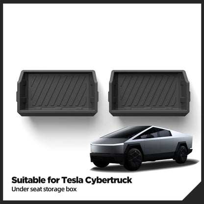 for Tesla Cybertruck Under Seat Storage Box