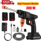 300W 30Bar Cordless High Pressure Car Washer Spray