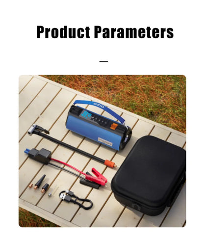 BUVAYE Car Jump Starter Air Pump Outdoor