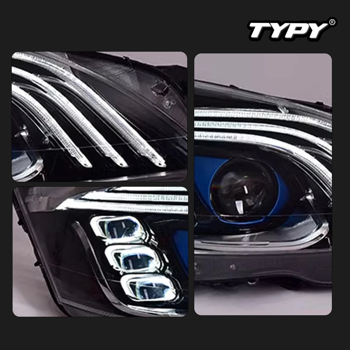 TYPY Car Lights For Mercedes W221 Headligh