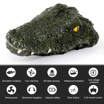 Remote Control Alligator Head Boat 2.4G Crocodile