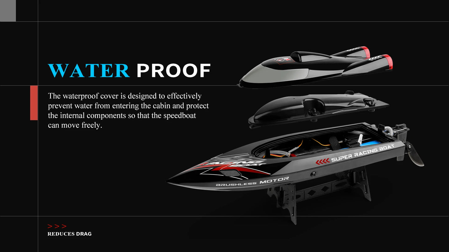 RC Boat 2.4Ghz High Speed Racing Ship