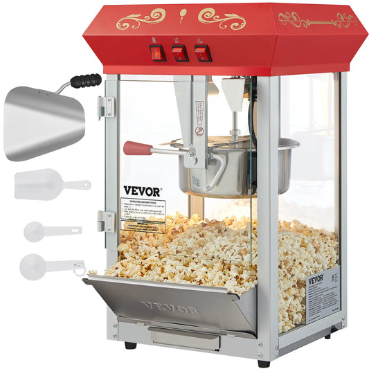 Electric Popcorn Maker Commercial Popper Machine  Automatic