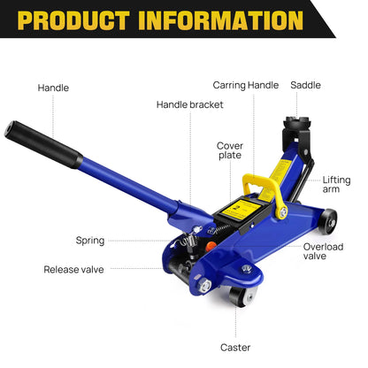Floor Jack & Stand Combo-2 Ton Low