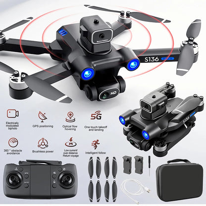 DUAL Camera Aerial Photography RC Drone