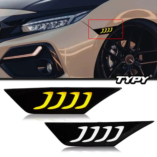 TYPY LED Side Marker Light For Honda Civic 2016-2021