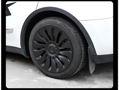 YIKUN 4PCS Wheel Cover for Tesla Model Y 19 Inch