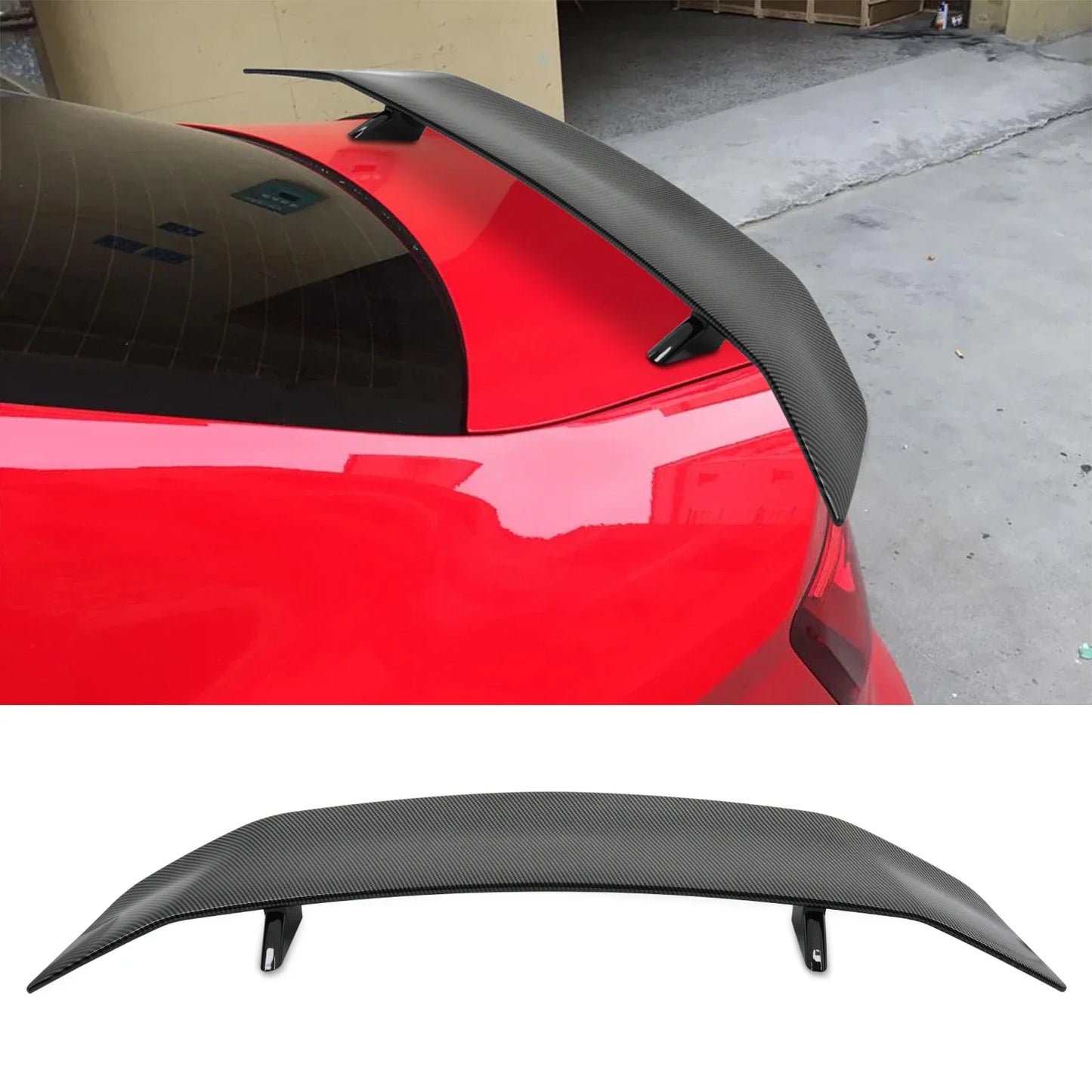 47" Universal Car Racing Rear Trunk Spoiler Sedan