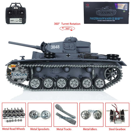 RC Tank Panzer  Custom Metal Tracks Wheels