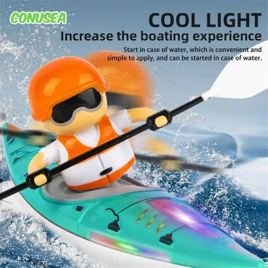 Rc Speedboat Racing Boat Paddling Kayak