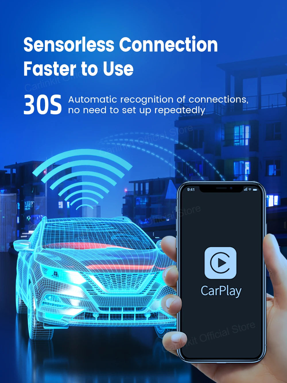 CarlinKit USB Wired/Wireless CarPlay Dongle