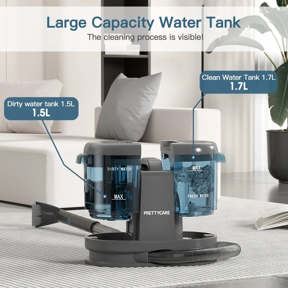 PrettyCare PC808 Cordless Carpet&Spot Vacuum Cleaner