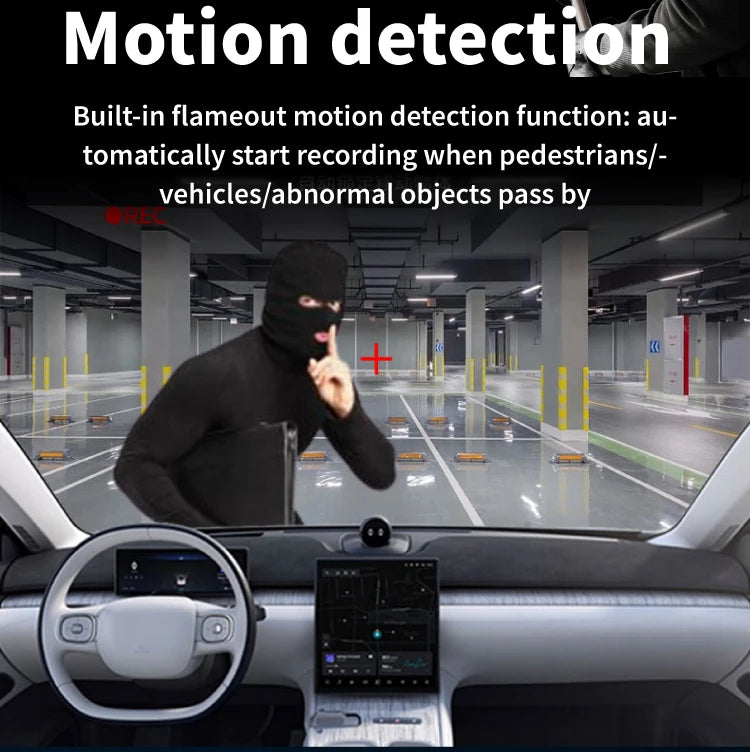 3 Channels Dash Camera For Cars HD 1080P Video
