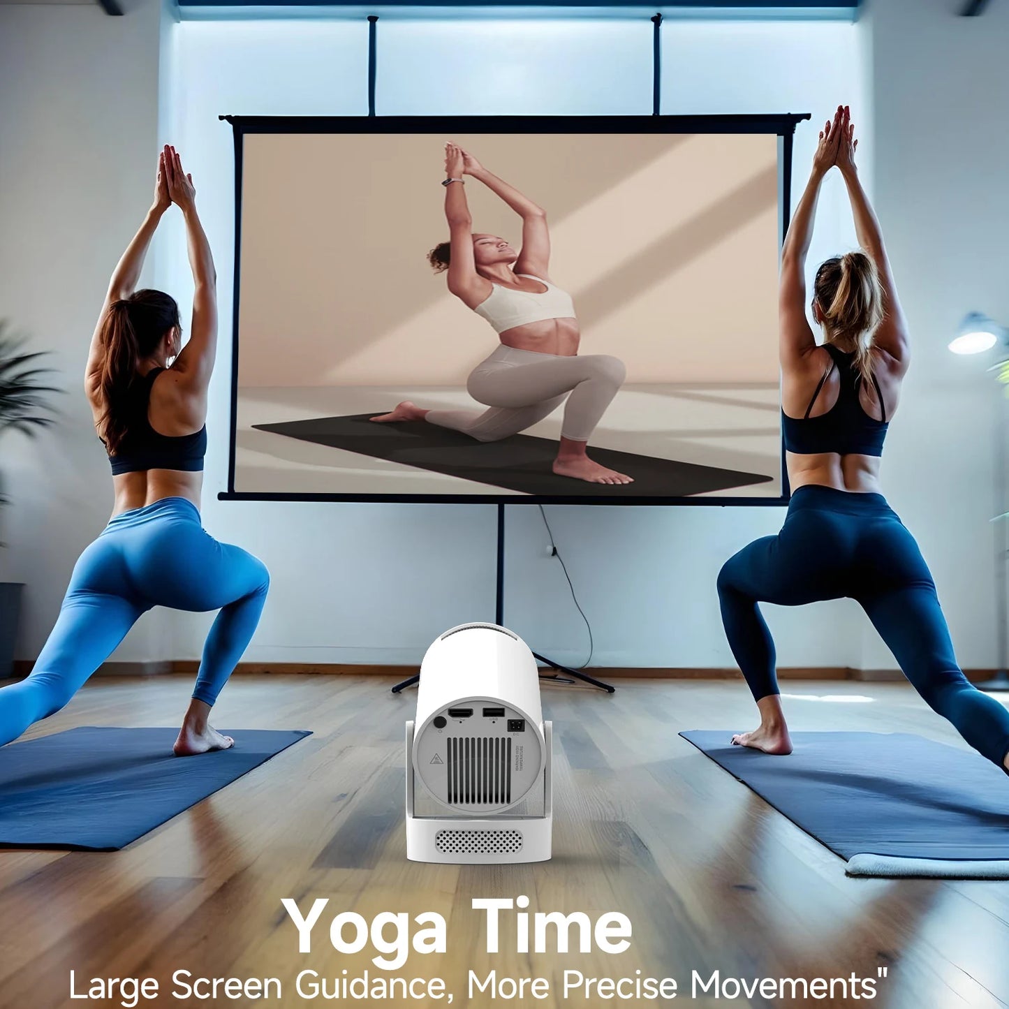 Magcubic HY300 Pro + Projector 4K 720P With 5W Speaker