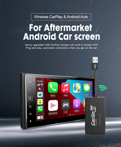 CarlinKit USB Wired/Wireless CarPlay Dongle