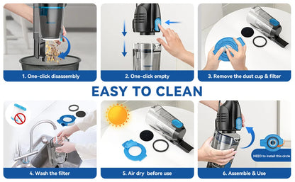 Corded Vacuum Cleaner Extra Long Cord