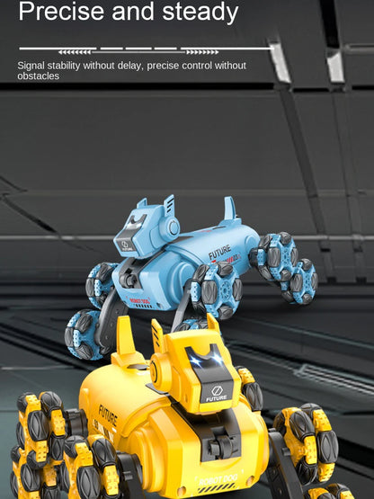 RC Robot Spray Dog Lights Music