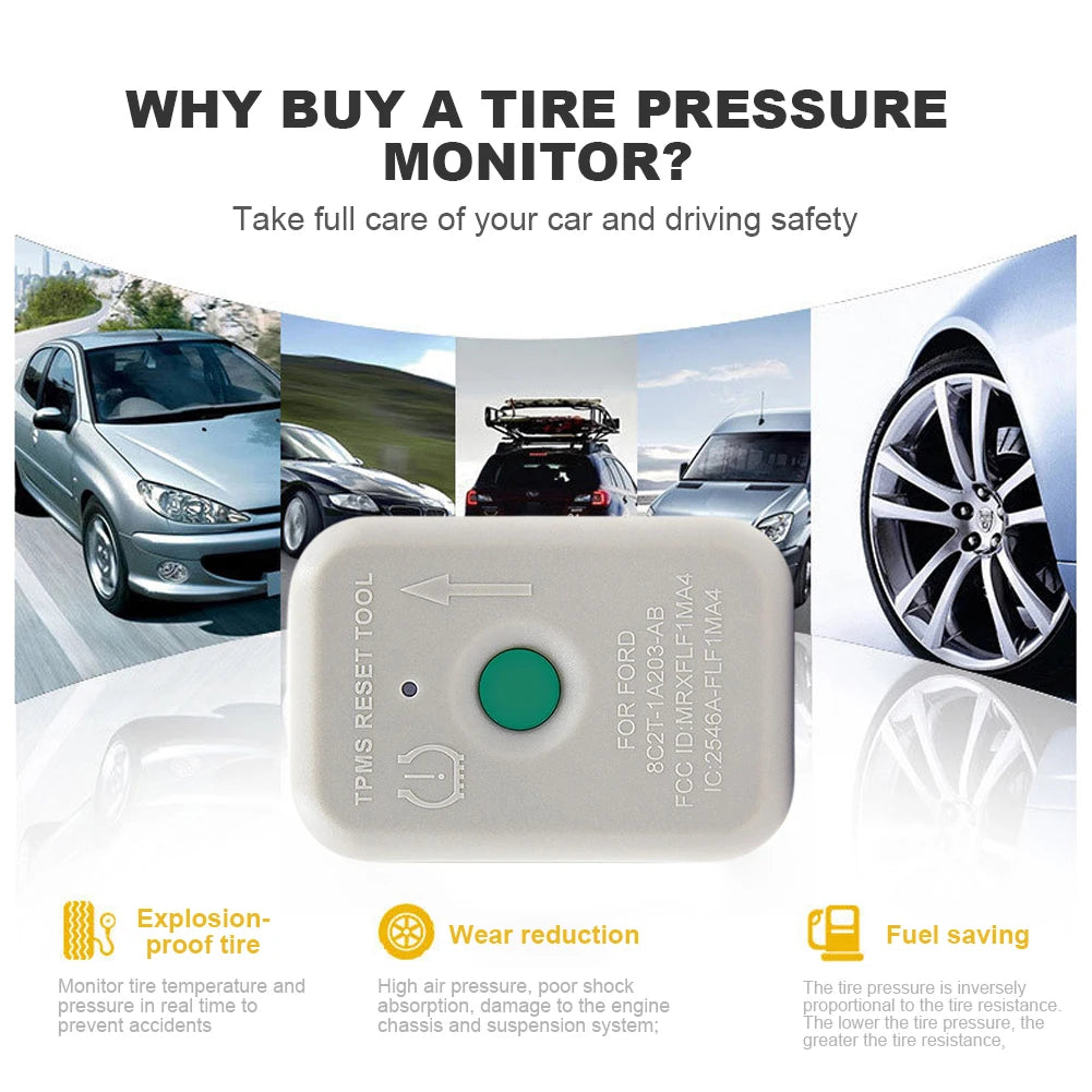Tire Pressure Reset Instrument TPMS19 Tire Pressure Sensor