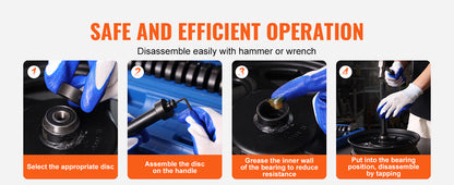 SucceBuy 52PCS Custom Bushing Bearing&Seal Driver Set