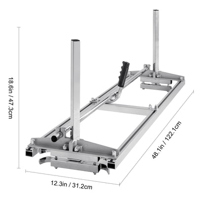 SucceBuy Chainsaw Mill Planking Milling 24 36 48 In Guide Ba