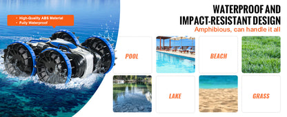 Amphibious RC Car Boat Electric Remote Control